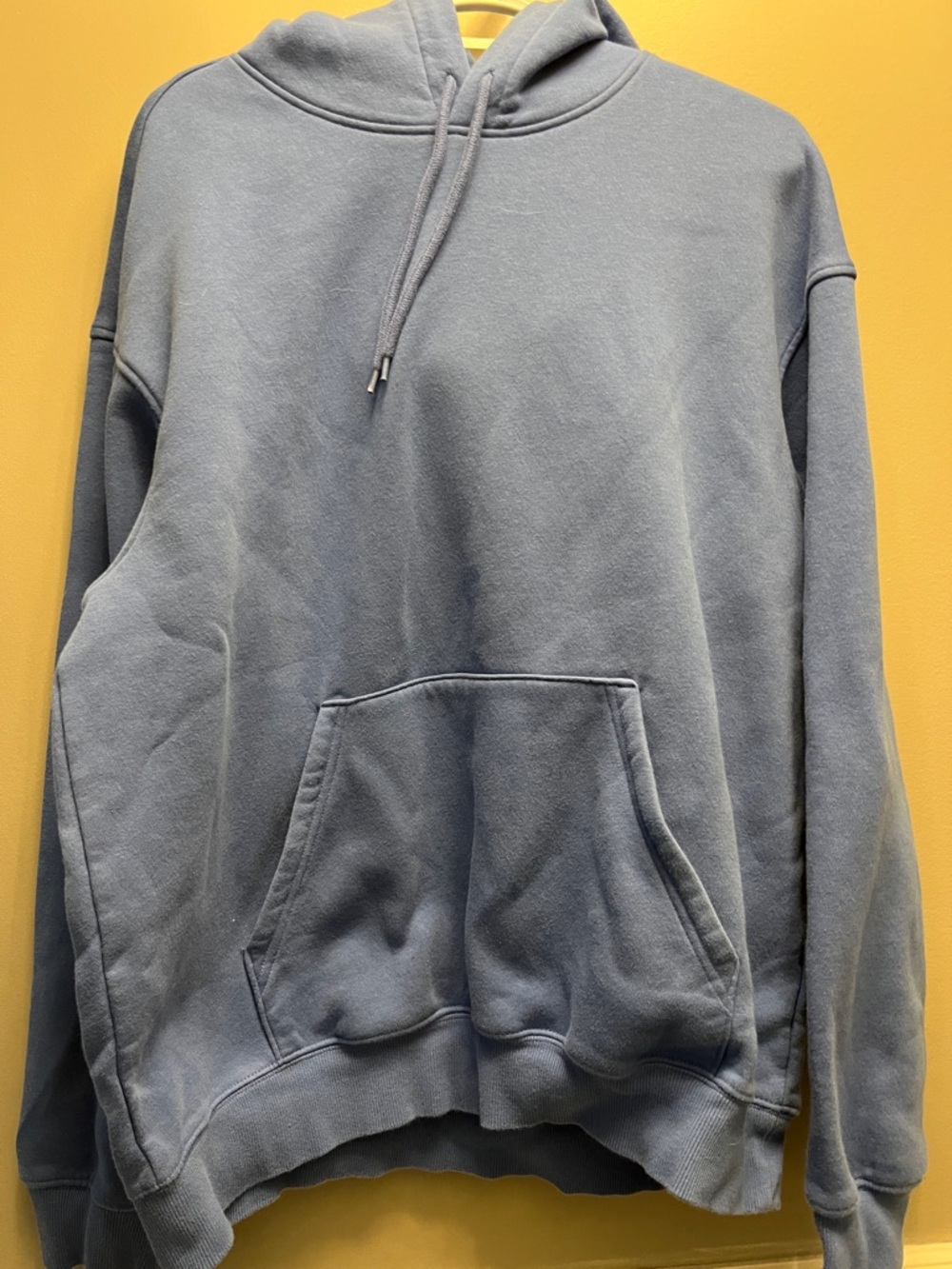 H&M Dusty Blue Pullover Hoodie
